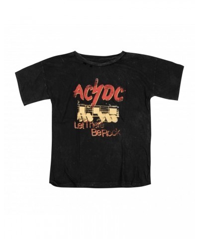 $2.00 AC/DC Let there be Rock Charcoal T-Shirt Shirts