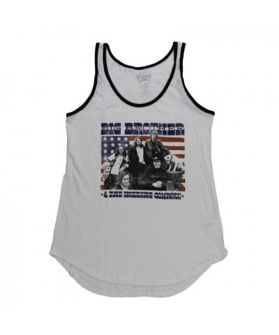 $11.90 Janis Joplin Ladies Stars & Stripes Ringer Tank Shirts