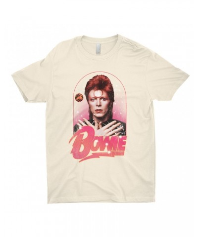 $9.48 David Bowie T-Shirt | Orbit Design Distressed Shirt Shirts