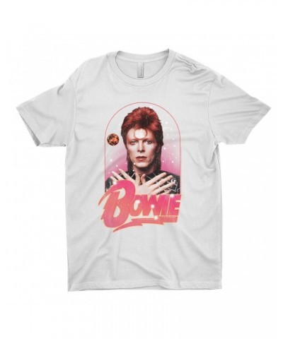 $9.48 David Bowie T-Shirt | Orbit Design Distressed Shirt Shirts