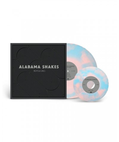 $9.60 Alabama Shakes - Boys & Girls "Platinum Anniversary" Colored Vinyl Reissue + Bonus 7" (Pink/Turquoise Swirl) Vinyl