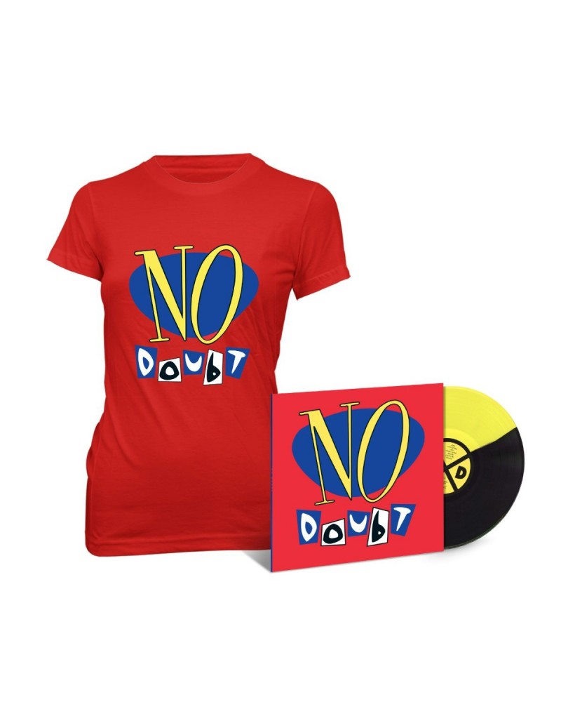 $21.14 No Doubt Un-Signed LP + Ladies Tee Bundle Vinyl