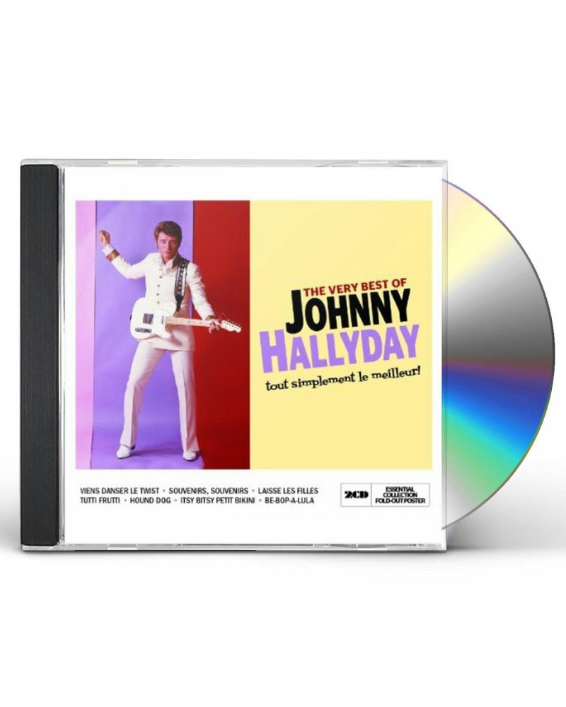 $4.15 Johnny Hallyday VERY BEST OF CD CD