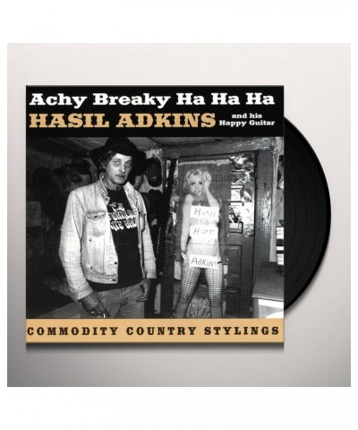 $6.09 Hasil Adkins Achy Breaky Ha Ha Ha Vinyl Record Vinyl