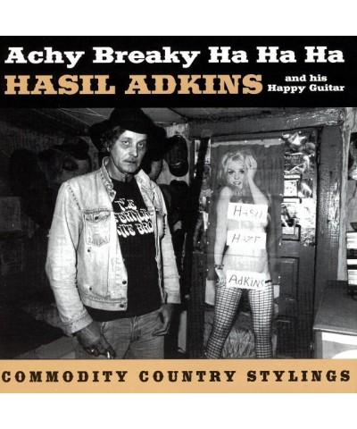 $6.09 Hasil Adkins Achy Breaky Ha Ha Ha Vinyl Record Vinyl