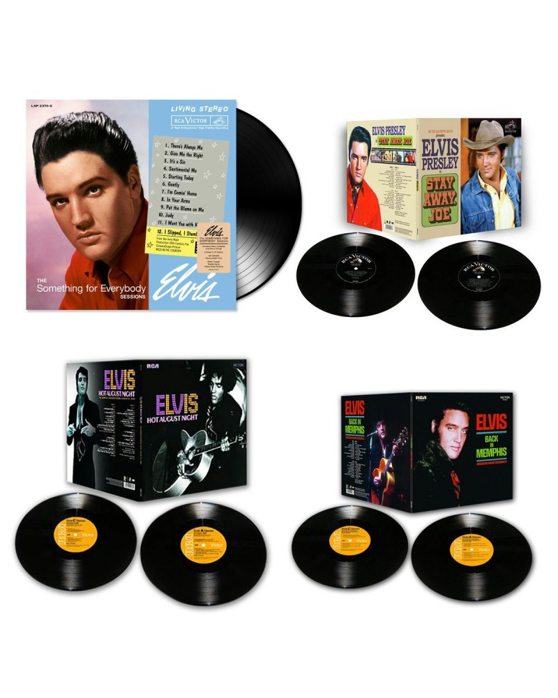 $80.96 Elvis Presley 2014 Bundle of 4 FTD LP Releases (Vinyl) Vinyl