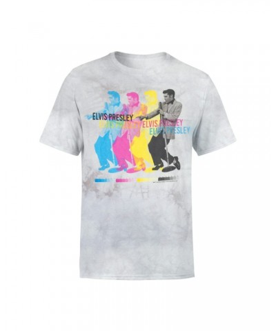 $8.58 Elvis Presley CMYK Elvis T-shirt Shirts