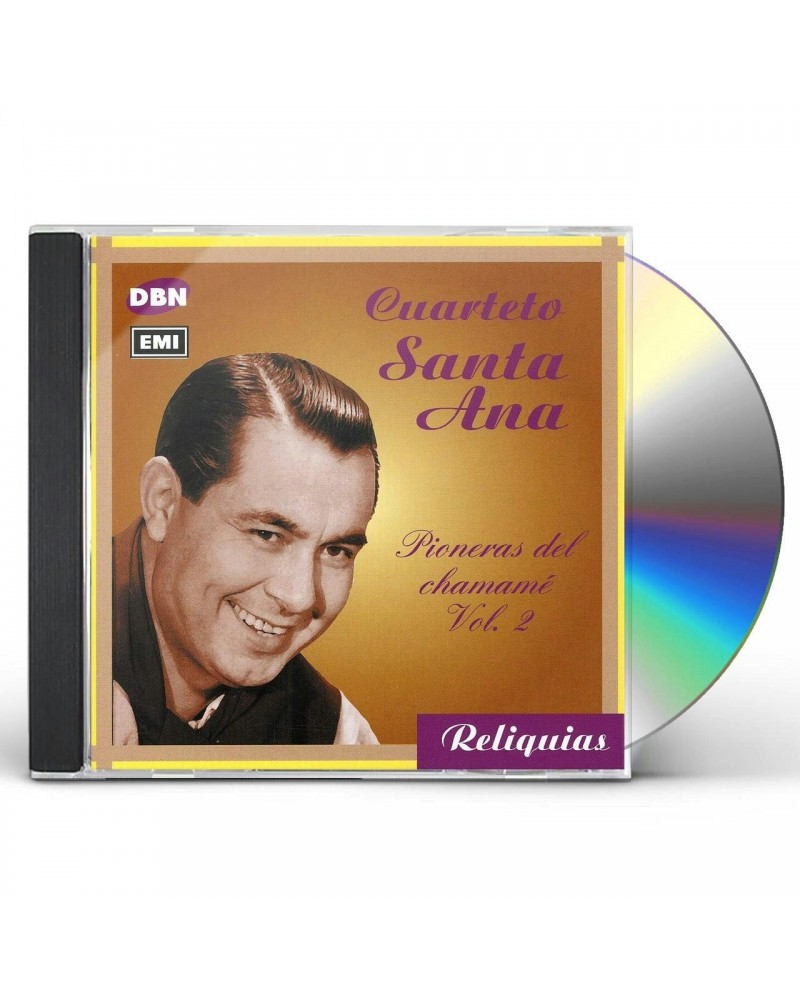 $6.35 Cuarteto Santa Ana PIONEROS DEL CHAMAME 2 CD CD