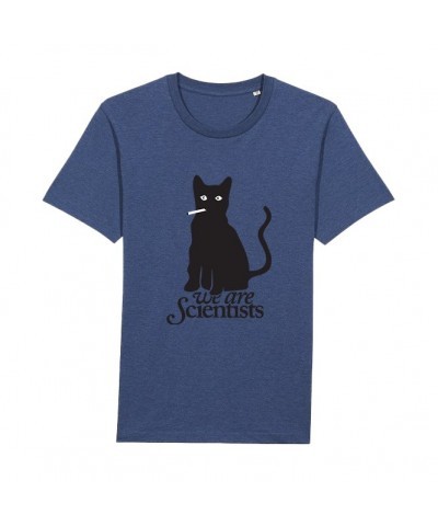 $9.08 We Are Scientists Smoking Cat - T Shirt Shirts