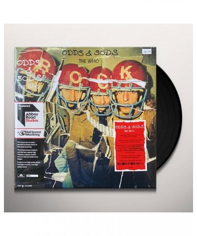 $13.35 The Who ODDS & SODS (2LP/1-RED/1-YELLOW VINYL) (RSD) Vinyl Record Vinyl