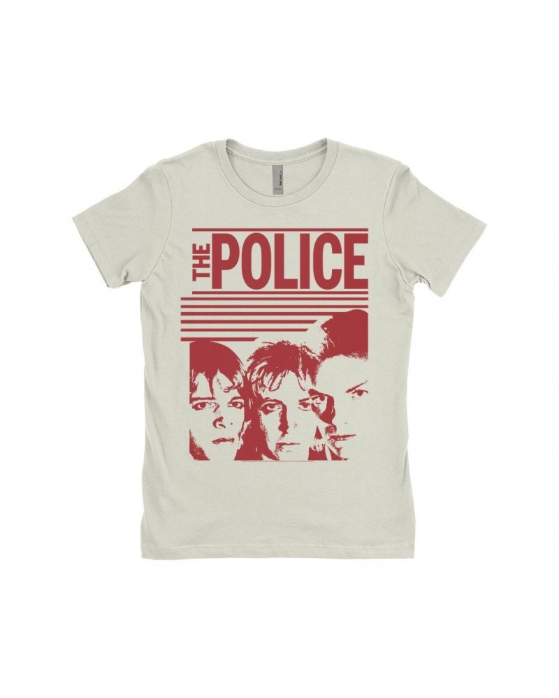 $9.23 The Police Ladies' Boyfriend T-Shirt | Red Outlandos D'Amour Album Design Shirt Shirts