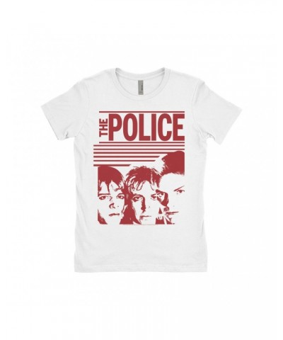 $9.23 The Police Ladies' Boyfriend T-Shirt | Red Outlandos D'Amour Album Design Shirt Shirts