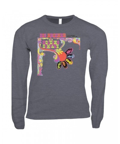 $11.08 Big Brother & The Holding Company Long Sleeve Shirt | Feat. Janis Joplin Album Cover Big Brother and The Holding Co. S...