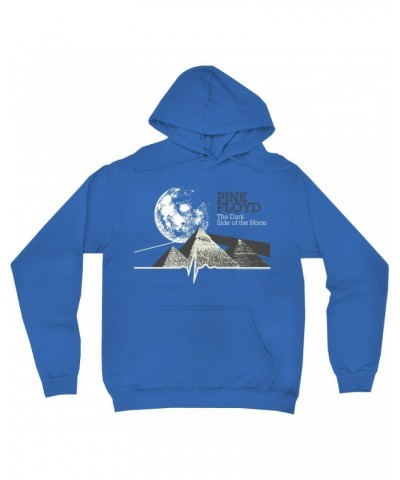 $12.78 Pink Floyd Hoodie | Moon Over Pyramids Design Hoodie Sweatshirts