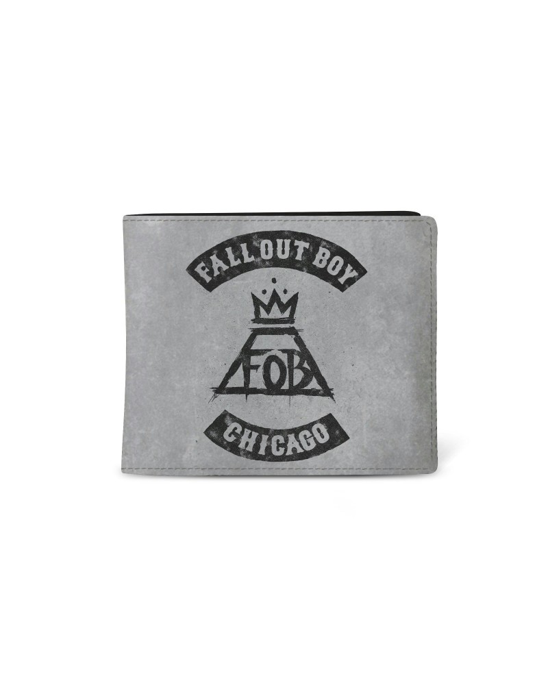 $11.71 Fall Out Boy Rocksax Fall Out Boy Premium Wallet - Chicago Accessories