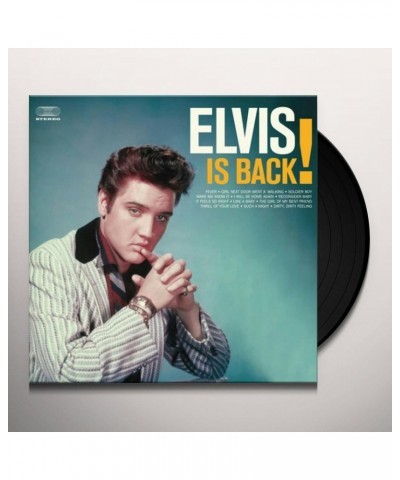 $7.79 Elvis Presley IS BACK - LIMITED EDITION IN SOLID ORANGE COLORED VINYL Vinyl Record Vinyl