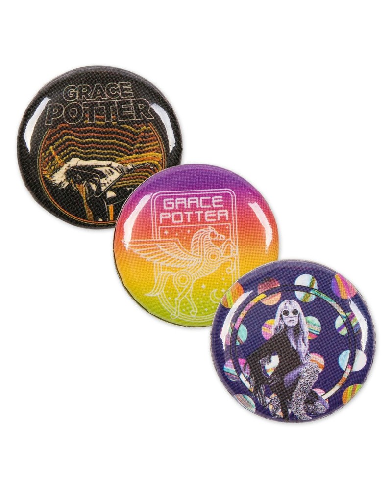 $2.73 Grace Potter Buttons (3-pack) Accessories