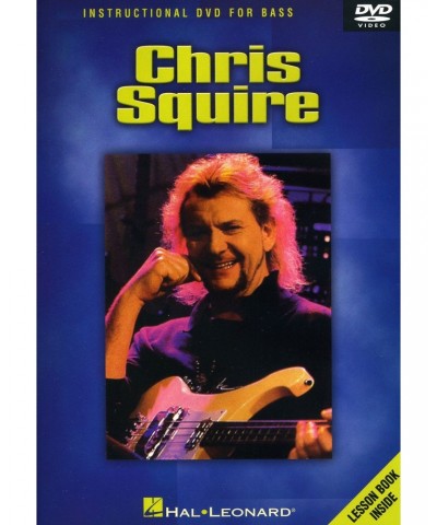 $6.35 Chris Squire INSTRUCTIONAL DVD FOR BASS DVD Videos