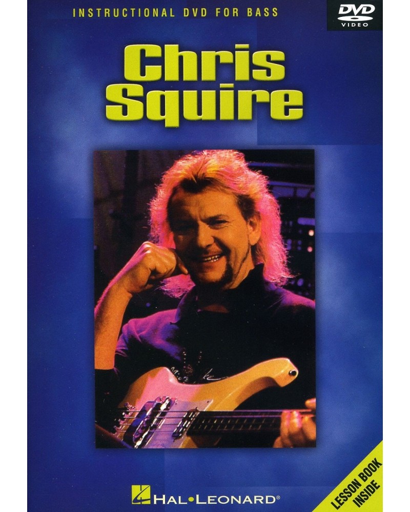 $6.35 Chris Squire INSTRUCTIONAL DVD FOR BASS DVD Videos