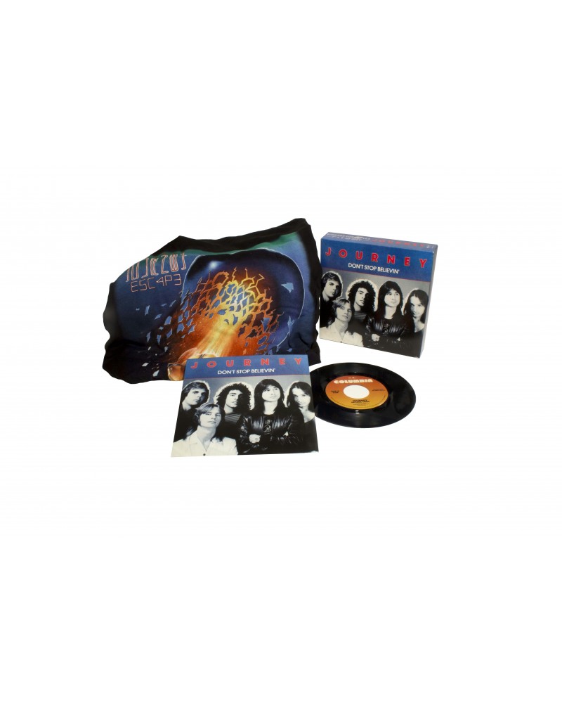 $13.53 Journey DON'T STOP BELIEVIN / NATURAL THING (WTSH) Vinyl Record - Shirt Included Vinyl