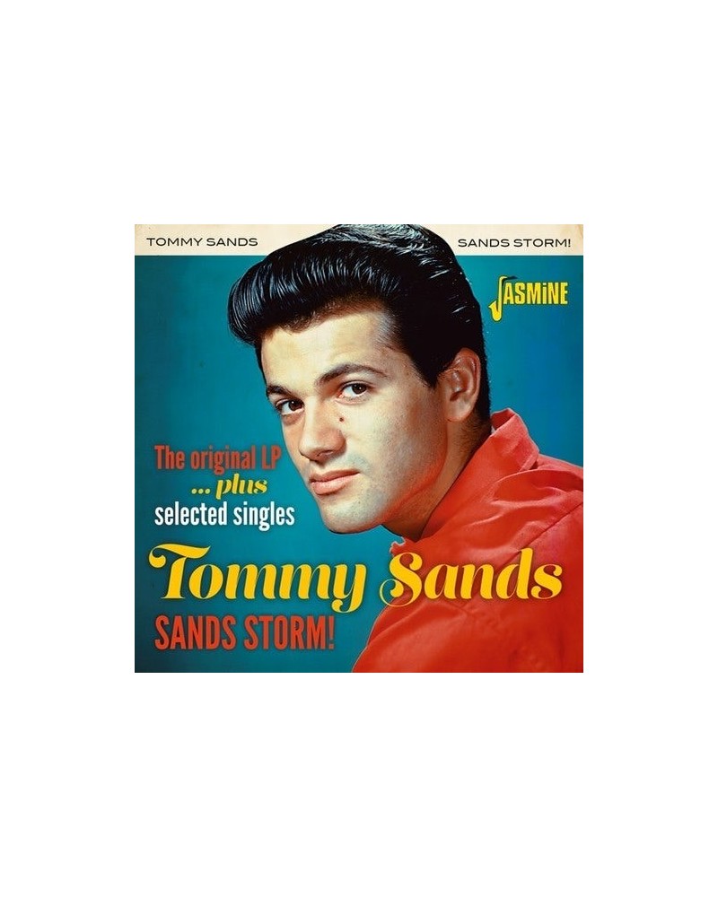 $5.00 Tommy Sands SANDS STORM: ORIGINAL LP PLUS SELECTED SINGLES CD Vinyl