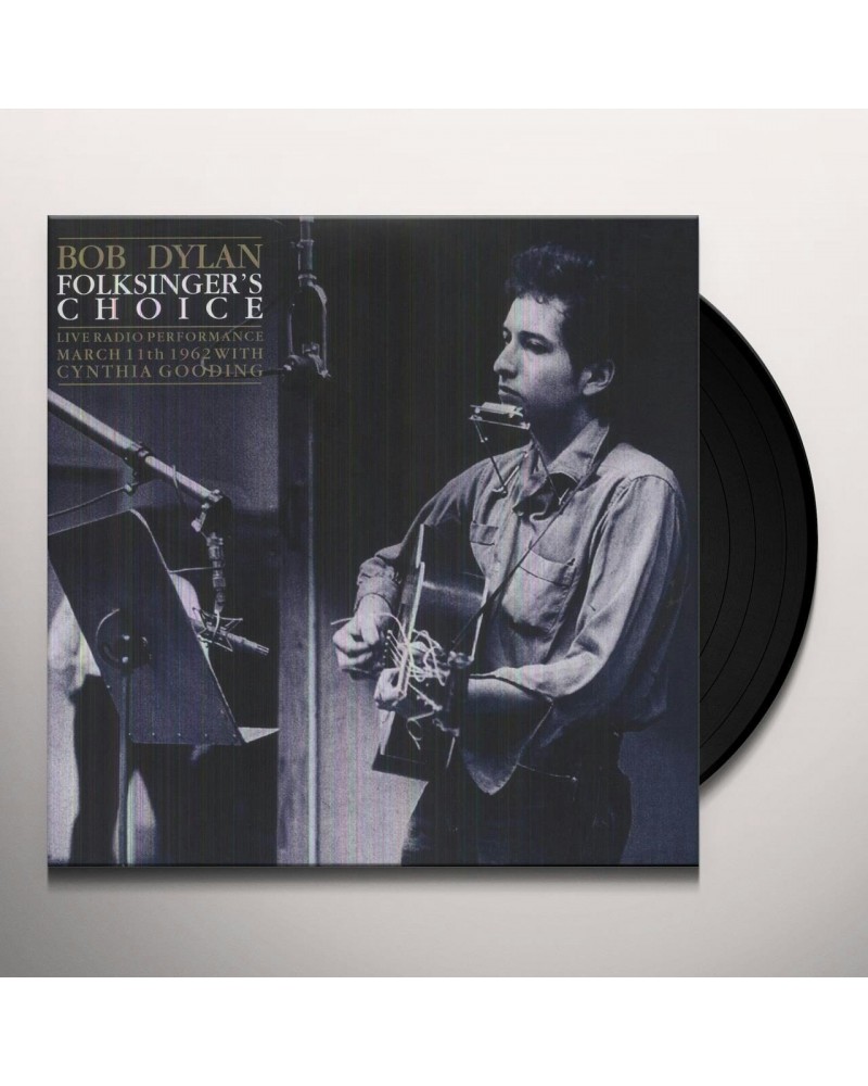 $10.88 Bob Dylan Folksinger's Choice Vinyl Record Vinyl