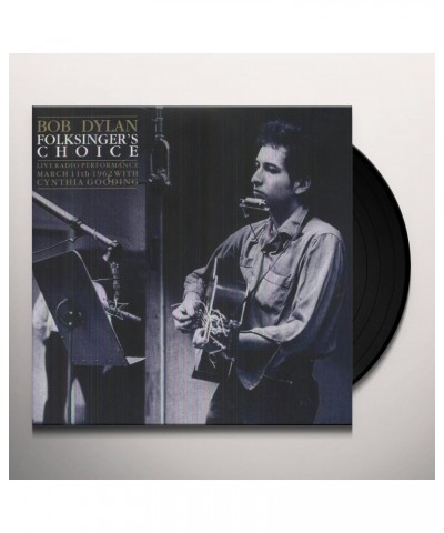 $10.88 Bob Dylan Folksinger's Choice Vinyl Record Vinyl