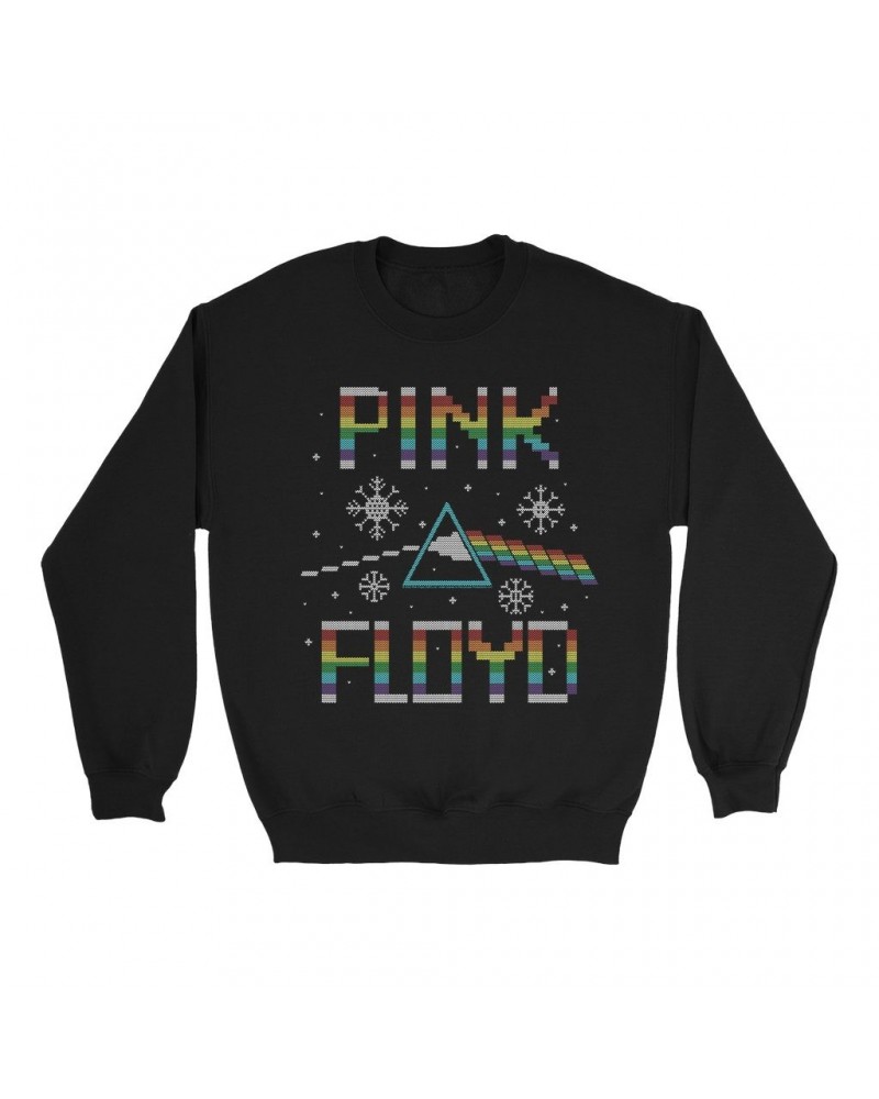 $17.13 Pink Floyd Sweatshirt | Prism Needlepoint Sweatshirt Sweatshirts