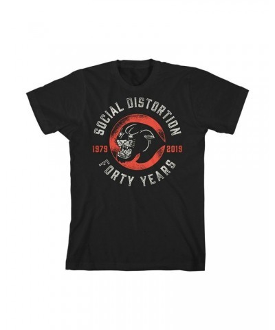 $13.77 Social Distortion Panther T-Shirt (Black) Shirts