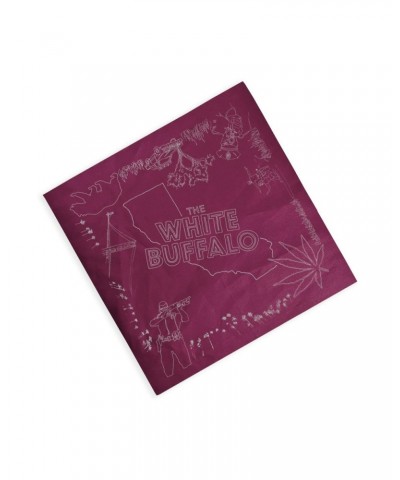 $7.50 The White Buffalo Maroon Bandana Accessories