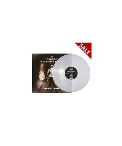 $7.88 Black Star Riders LP - Heavy Fire (Clear Vinyl) Vinyl