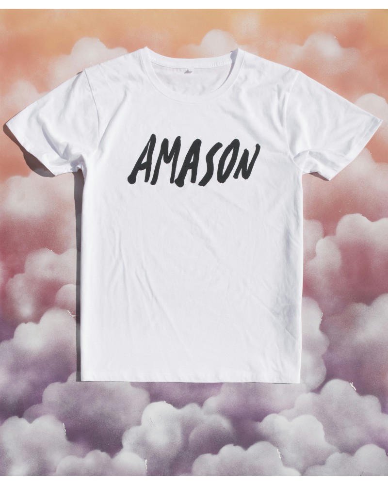 $11.54 Amason T-shirt Logo Vit Shirts