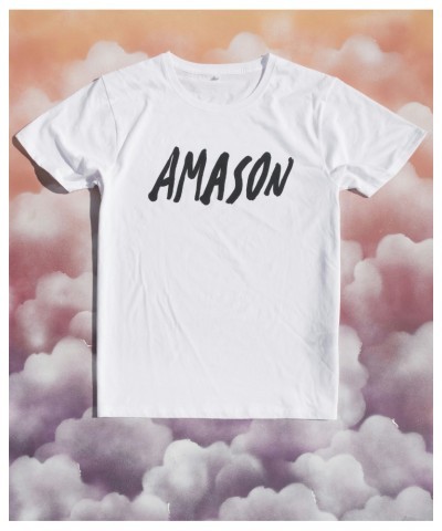 $11.54 Amason T-shirt Logo Vit Shirts