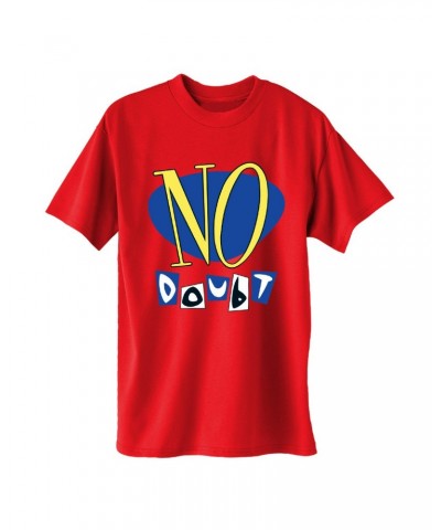 $8.40 No Doubt Vinyl Release Red Unisex Tee Vinyl