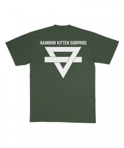 $12.25 Rainbow Kitten Surprise Ivy Pocket Tee Shirts