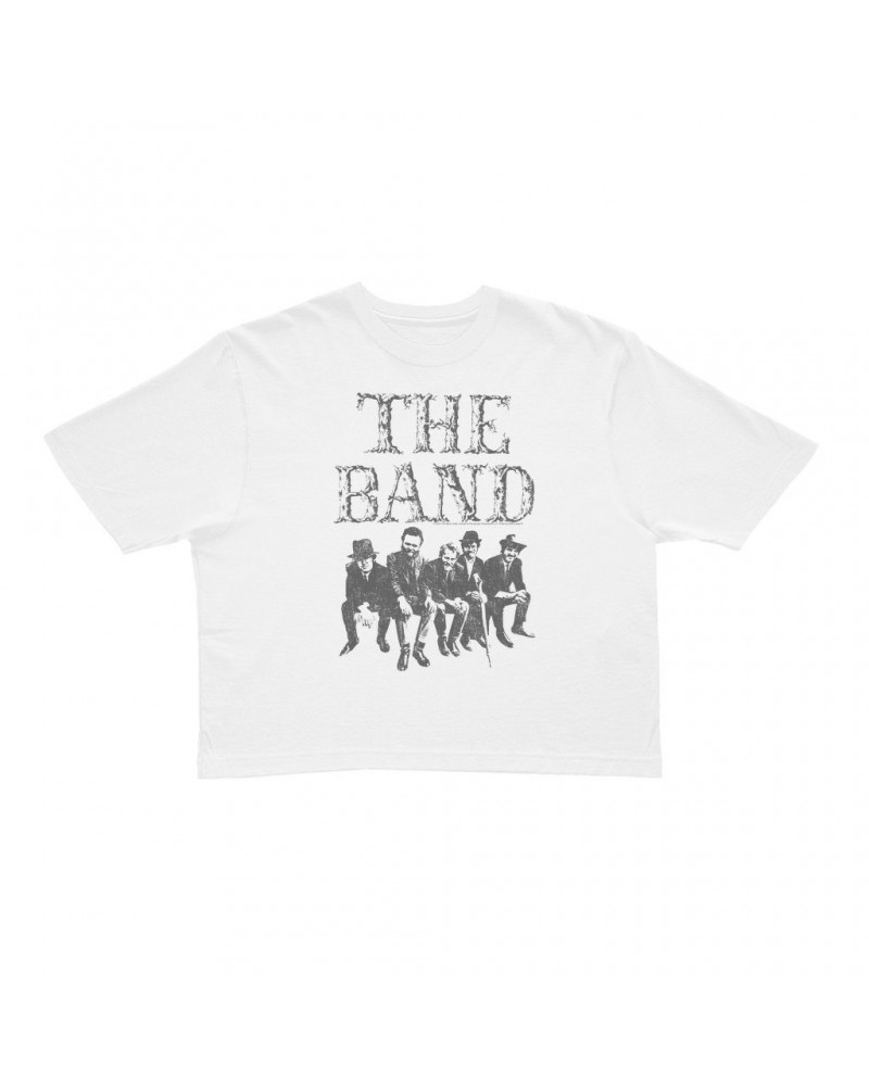 $12.13 The Band Ladies' Crop Tee | Wilderness Logo Image Crop T-shirt Shirts