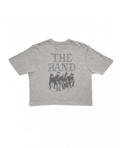 $12.13 The Band Ladies' Crop Tee | Wilderness Logo Image Crop T-shirt Shirts