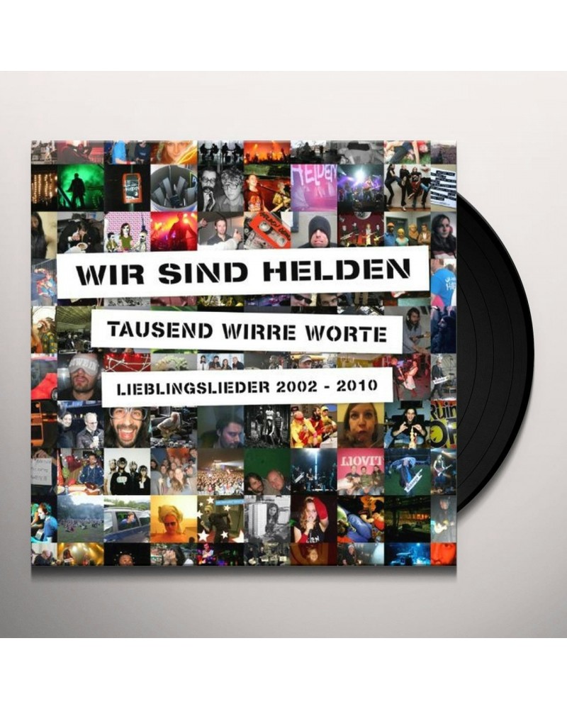 $42.50 Wir sind Helden TAUSEND WIRRE WORTE: LIEBLINGSLIEDER 2002 - 2010 Vinyl Record Vinyl