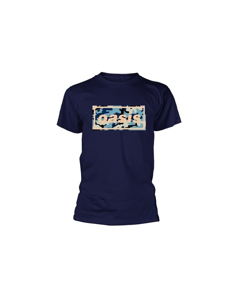 $11.05 Oasis T Shirt - Camo Logo (Navy) Shirts