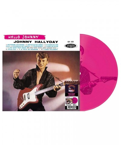 $20.89 Johnny Hallyday LP Vinyl Record - Hello Johnny Grave (Etched Pink Vinyl) (Rsd 20. 19 ) Vinyl