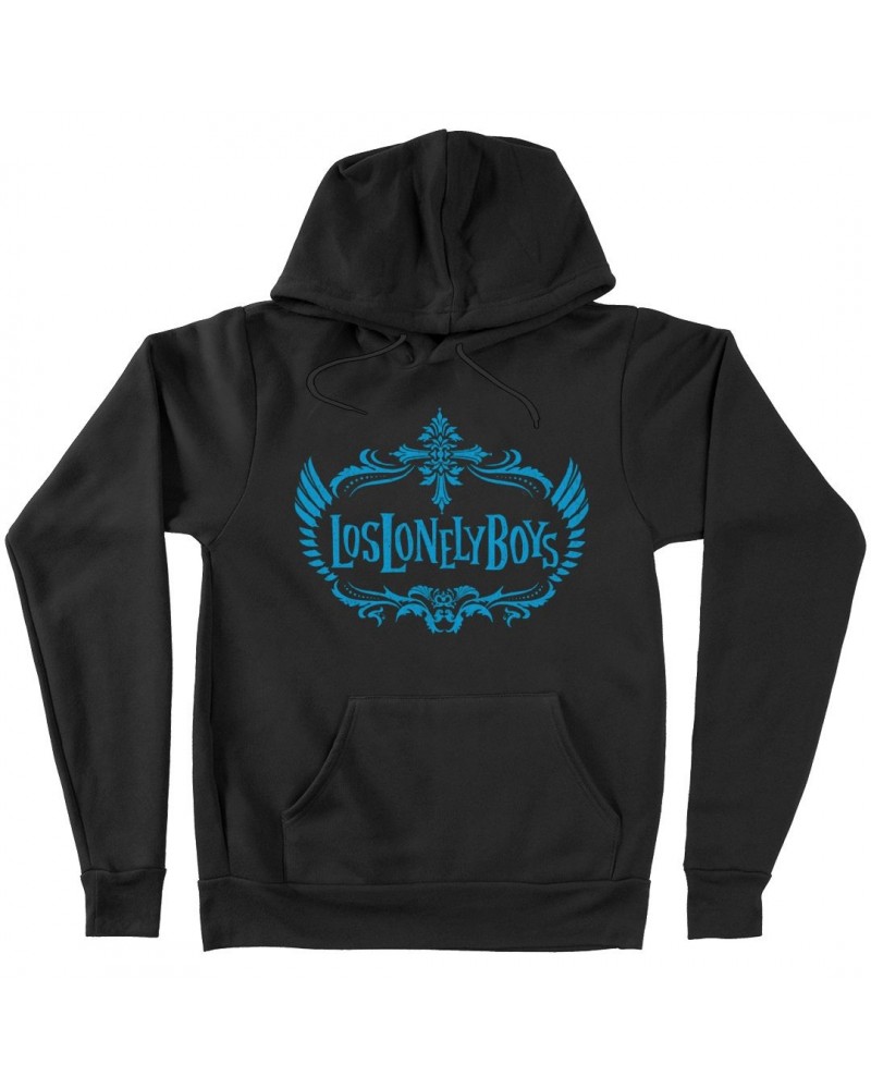 $36.75 Los Lonely Boys "Crest" Pullover Hoodie Sweatshirts