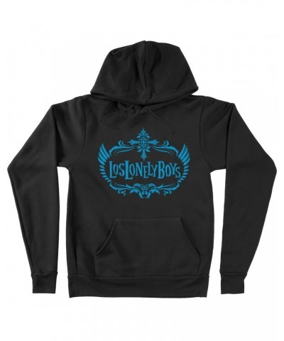 $36.75 Los Lonely Boys "Crest" Pullover Hoodie Sweatshirts