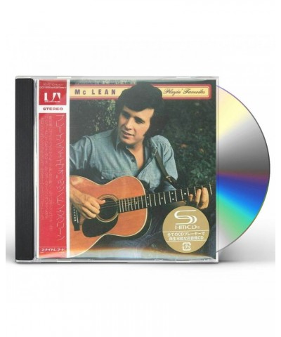 $18.57 Don McLean PLAYIN' FAVORITES CD CD