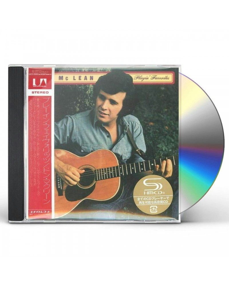 $18.57 Don McLean PLAYIN' FAVORITES CD CD