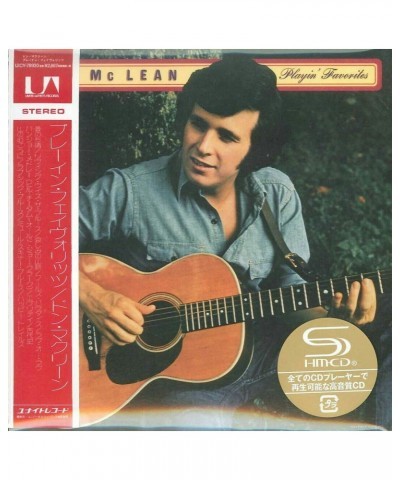 $18.57 Don McLean PLAYIN' FAVORITES CD CD