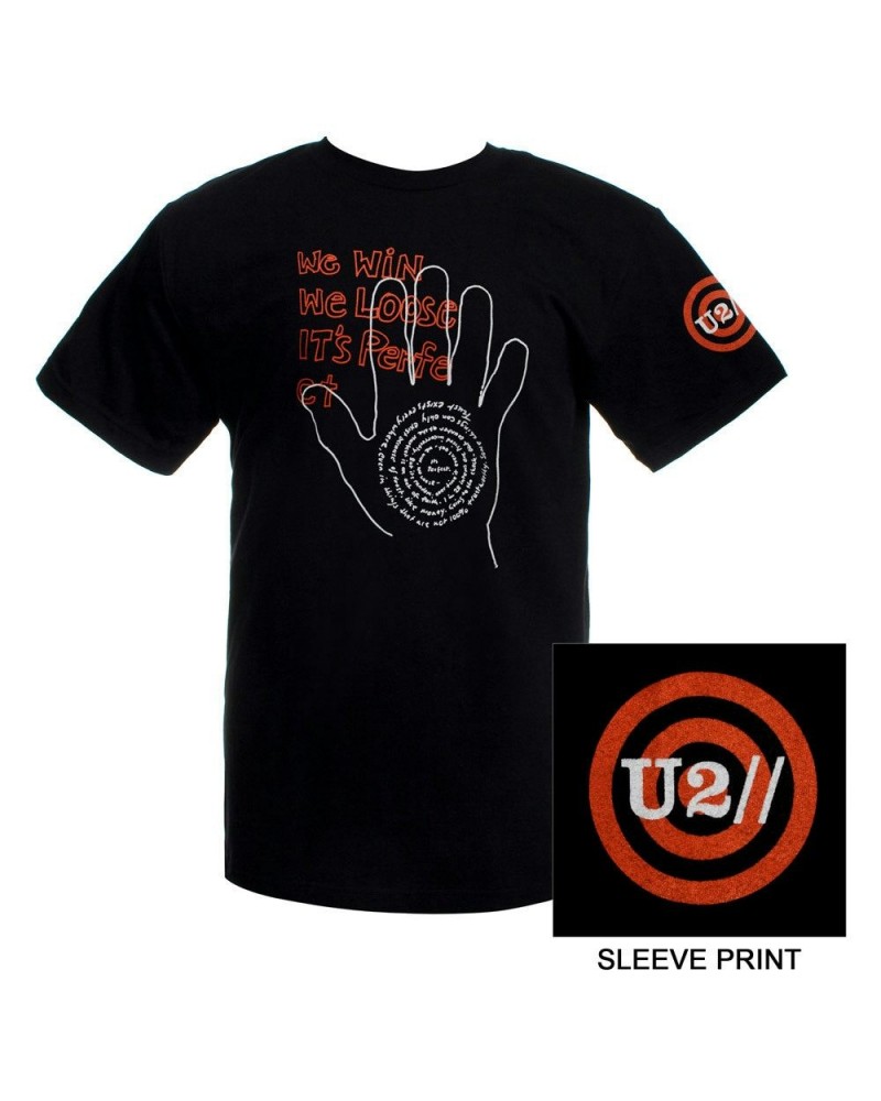 $6.15 U2 Black We Win We Loose It's Perfect T-shirt Shirts