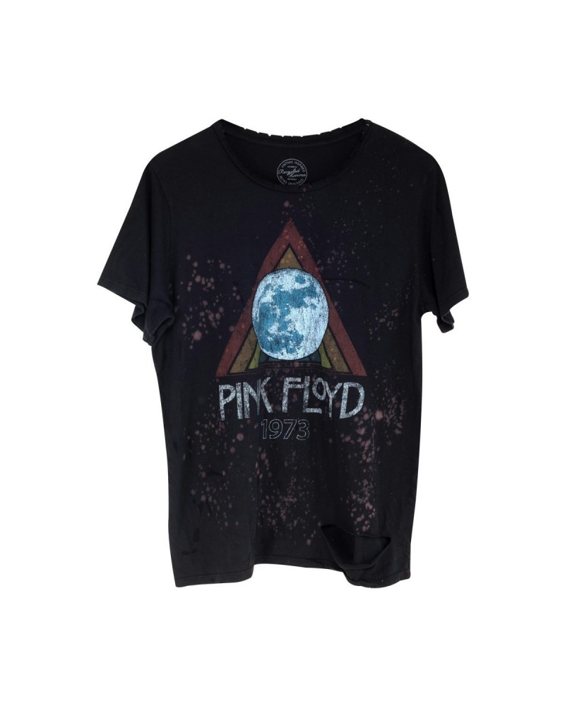 $1.70 Pink Floyd 1973 Moon Graphic T-shirt Shirts