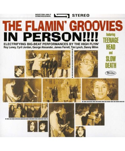 $4.05 Flamin' Groovies IN PERSON CD CD