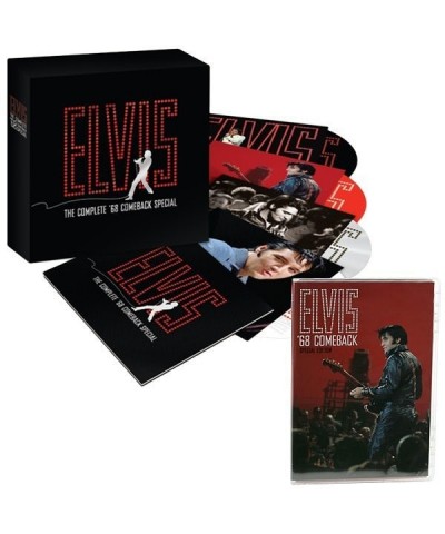 $34.00 Elvis Presley 68 Comeback Special 40th Anniversary CD Set and DVD Combo CD