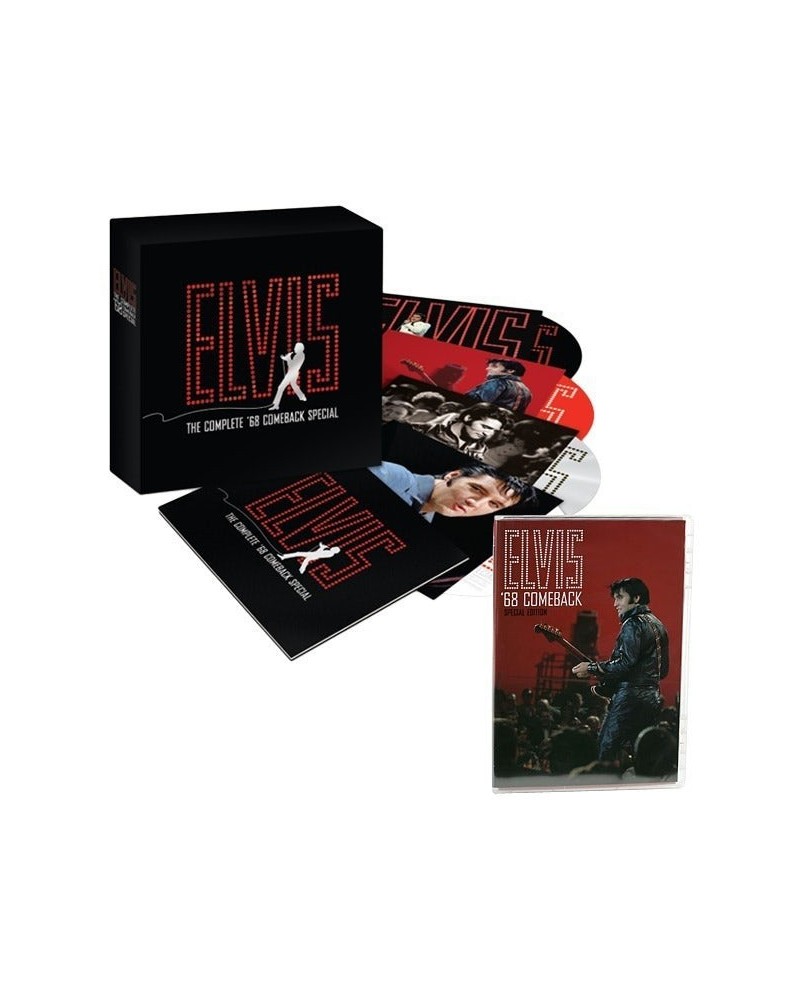 $34.00 Elvis Presley 68 Comeback Special 40th Anniversary CD Set and DVD Combo CD